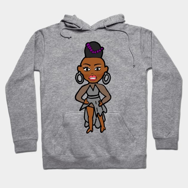 Ra'Jah O'Hara - JunglHouse Chibi Hoodie by Brian K